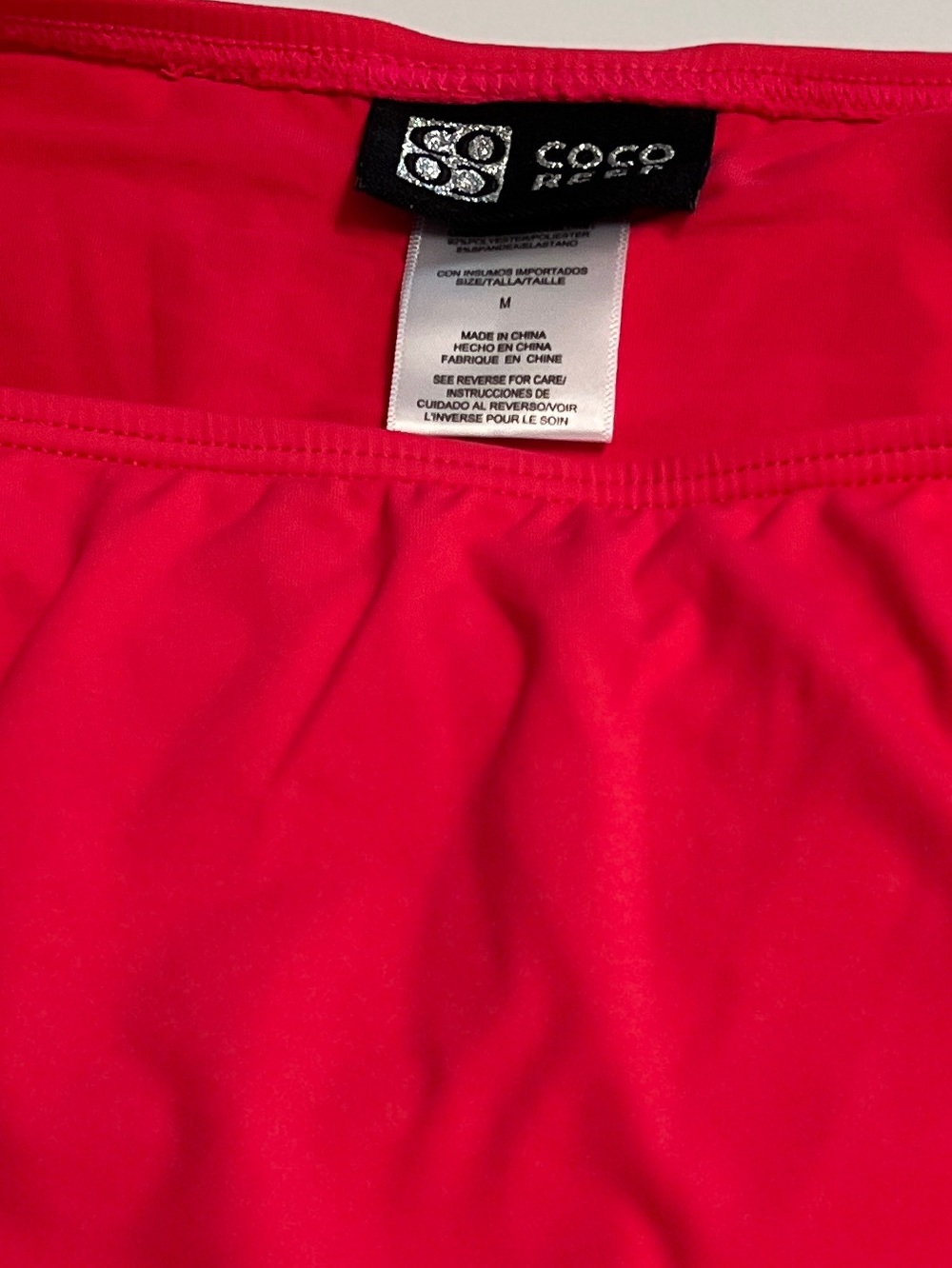 Coco Reef Orange and Coral Two-Piece Tankini Swim Set - Picture 10 of 11